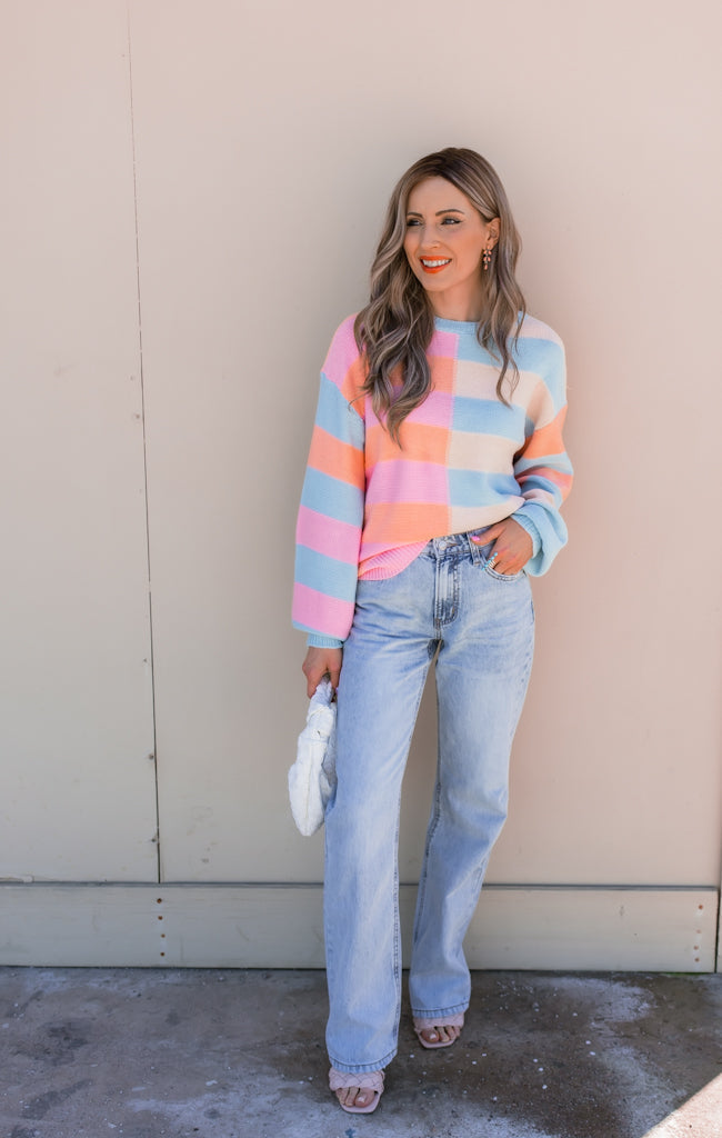 Lliana | Colorful spring sweater