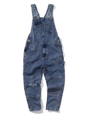 Leslie - Women's canvas dungarees with a relaxed fit