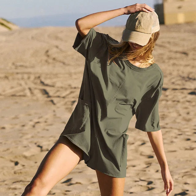 Noreen - Oversized T-shirt Romper