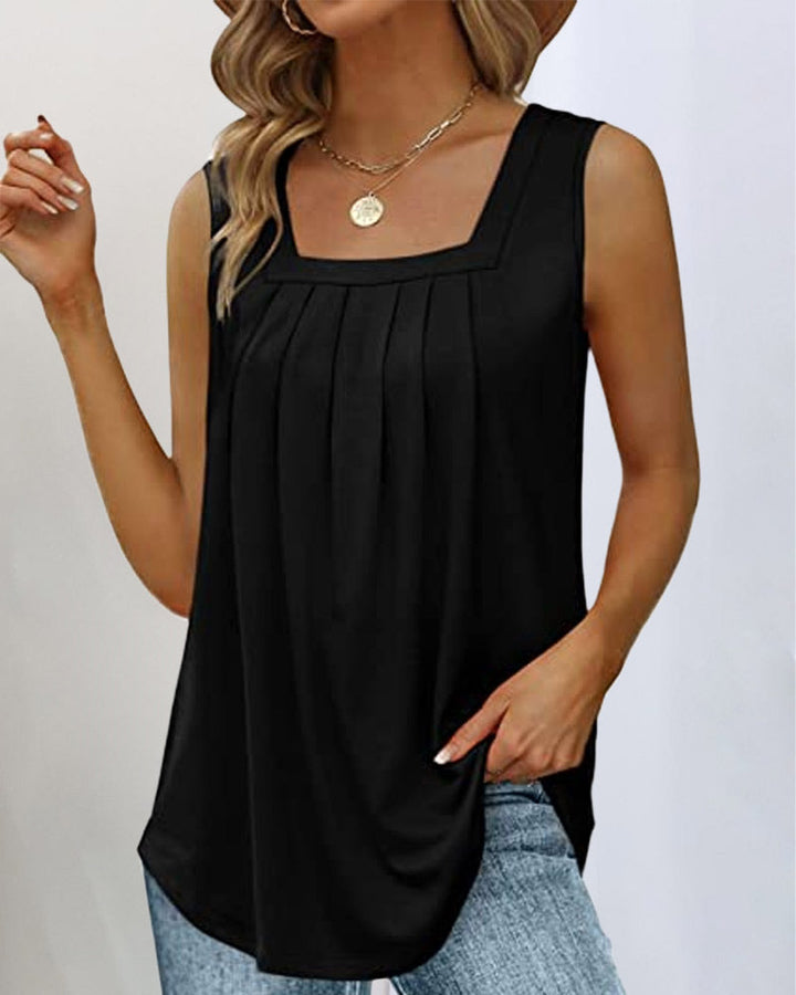 Isabella™ | Fashion square neck Tank top