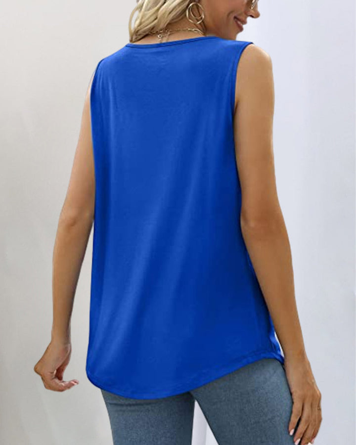 Isabella™ | Fashion square neck Tank top