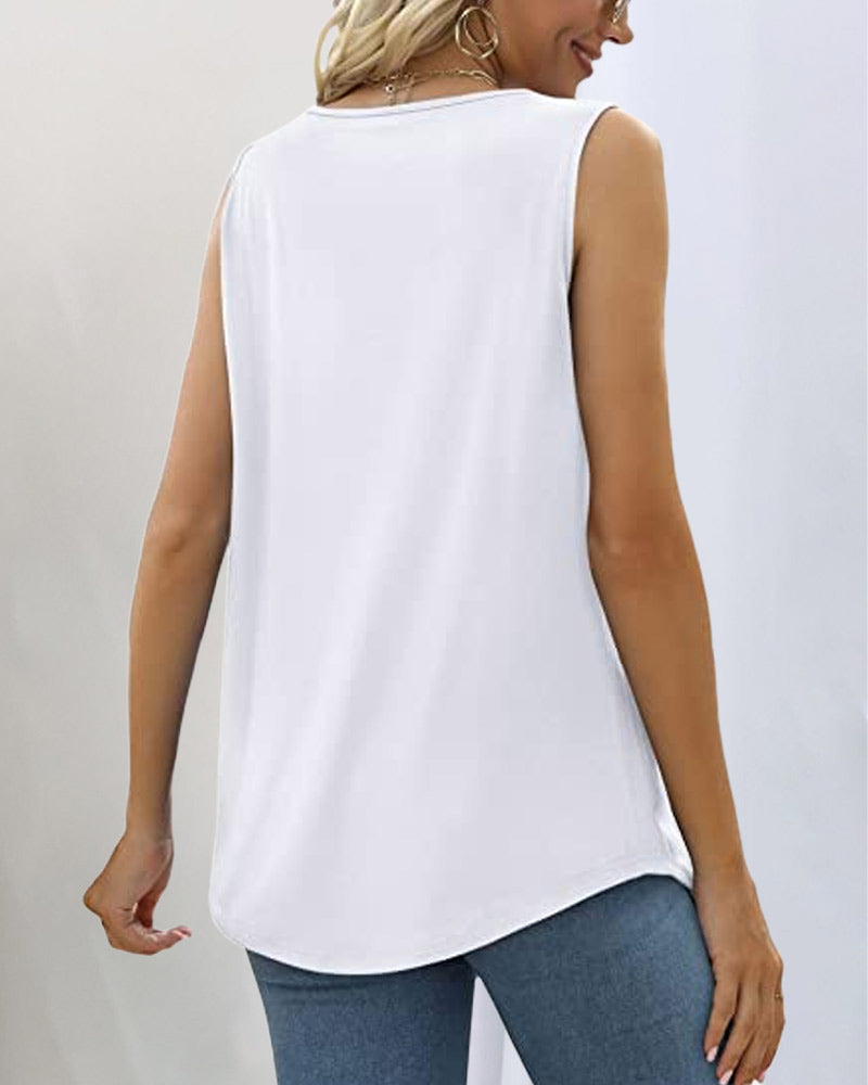 Isabella™ | Fashion square neck Tank top