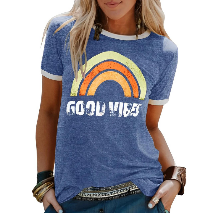 Grace - Spread positivity with our Good Vibes Shirt