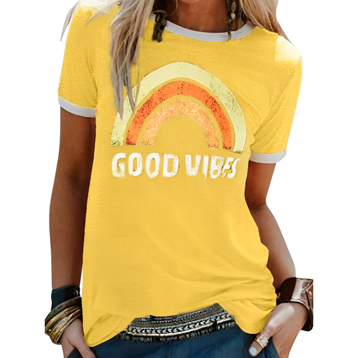 Grace - Spread positivity with our Good Vibes Shirt