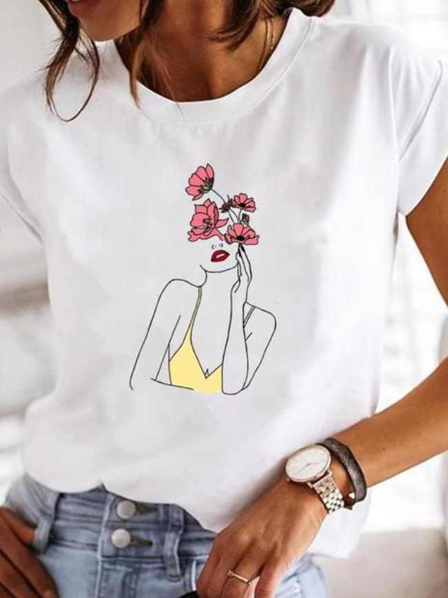 Courtney™ - Super-stylish t-shirt with extravagant summer designs