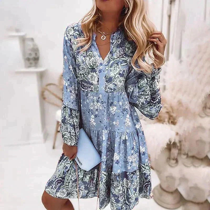 Jasmine | Floral Dress - Radiant in Summer