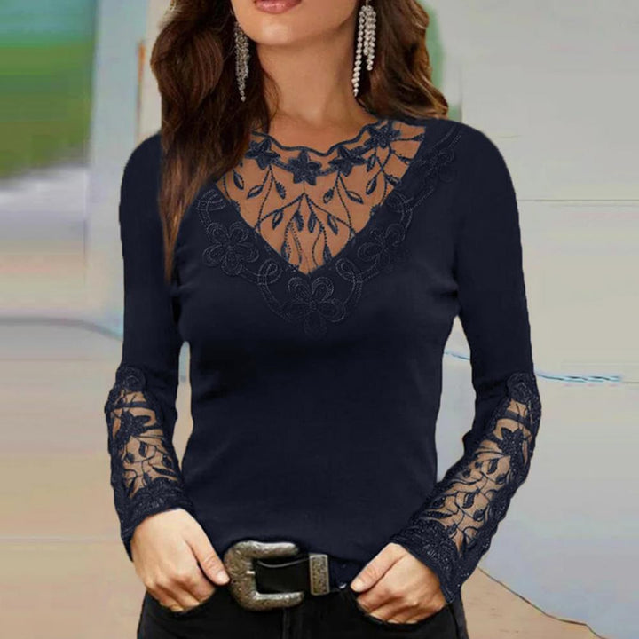 Ketty™ | V-neck Lace Blouse