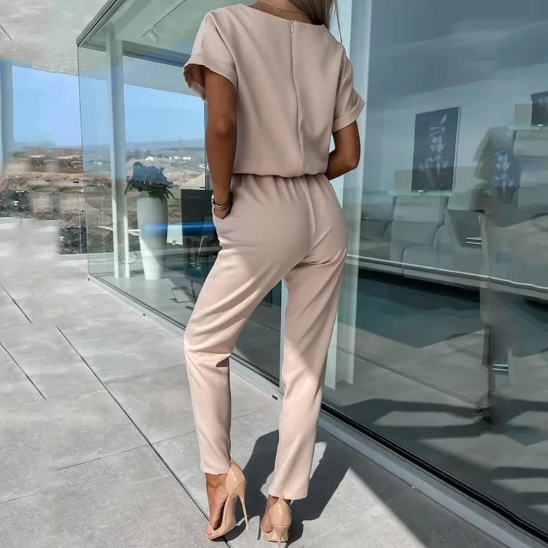 Ella - short-sleeved jumpsuit