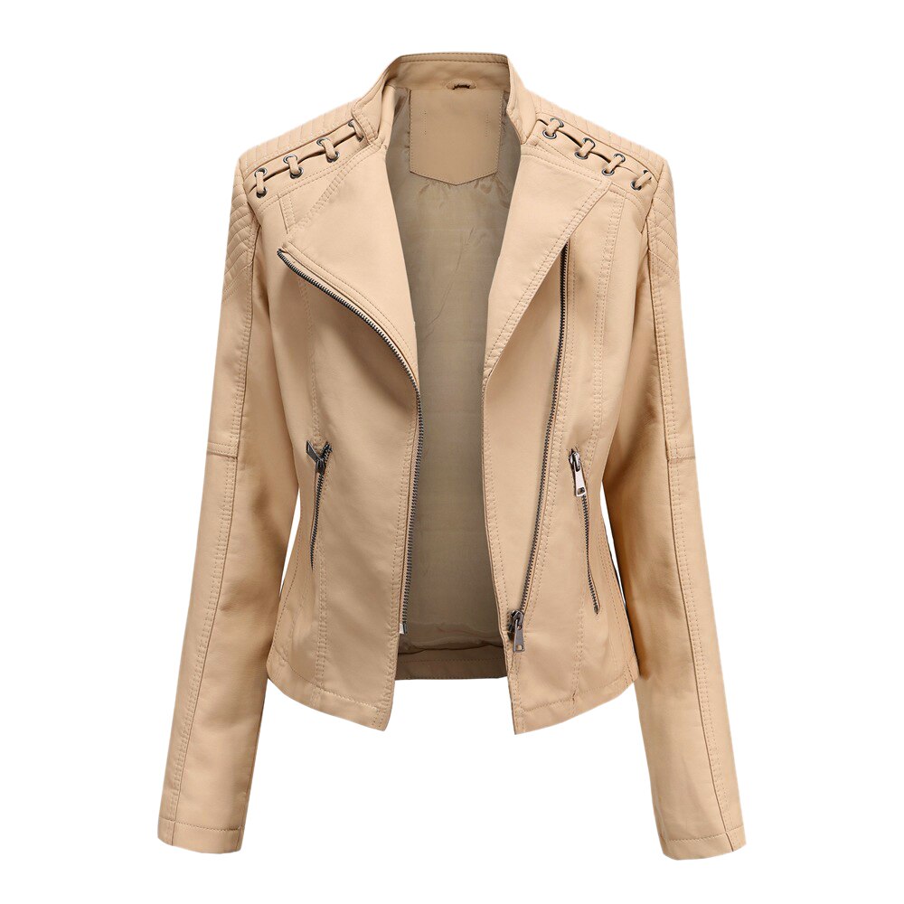 SvelteStyle™ | Slim Leather Jackets For Women