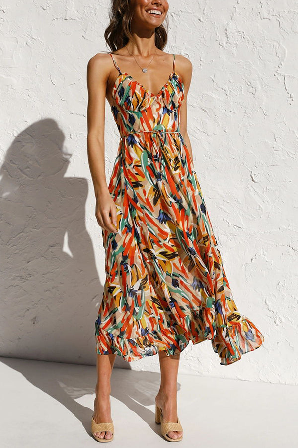 Vanessa - Colorful midi dress