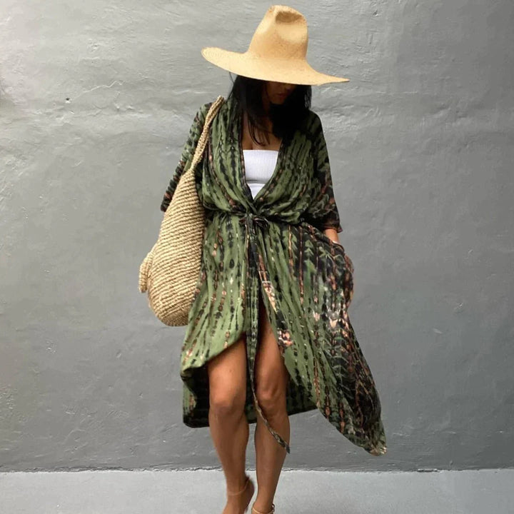 Eden® | Stylish Kimono Army Green