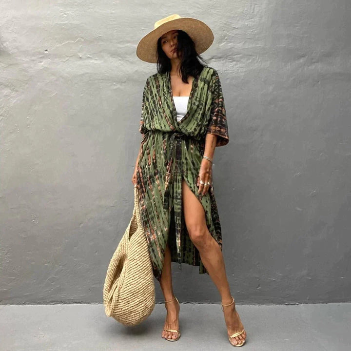 Eden® | Stylish Kimono Army Green