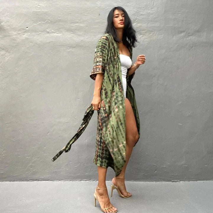 Eden® | Stylish Kimono Army Green