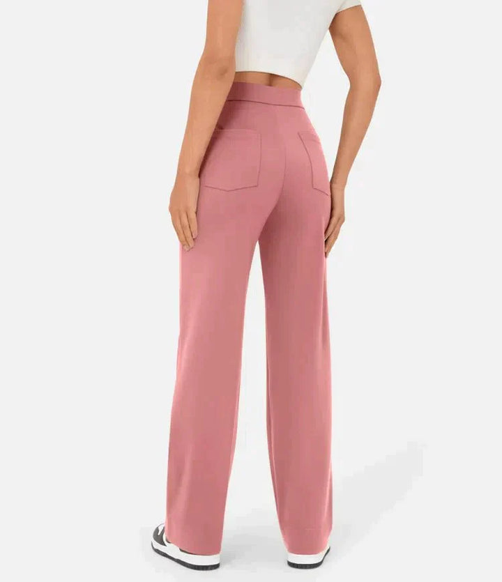 Frankie - High-waisted elastic leisure pants