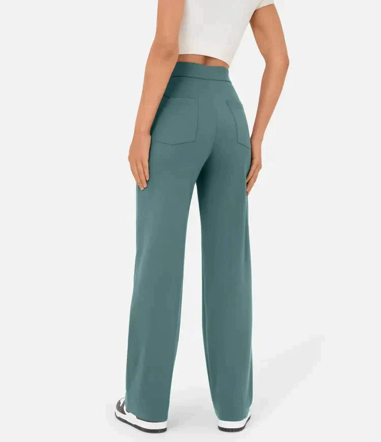 Frankie - High-waisted elastic leisure pants