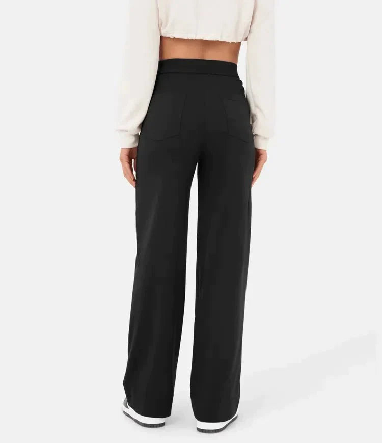 Frankie - High-waisted elastic leisure pants