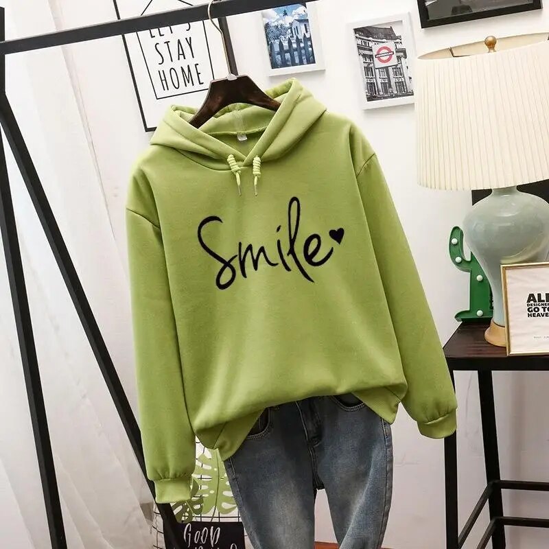 Rosemary - Love Smile Pullover with hood