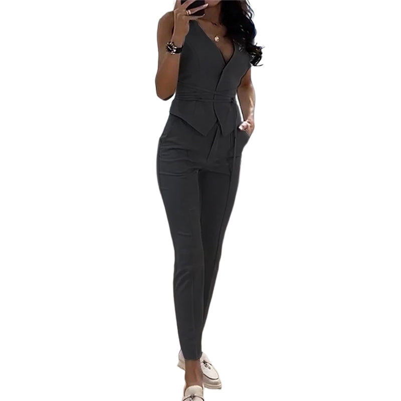 Garnet™ | Glamorous vest & pants set