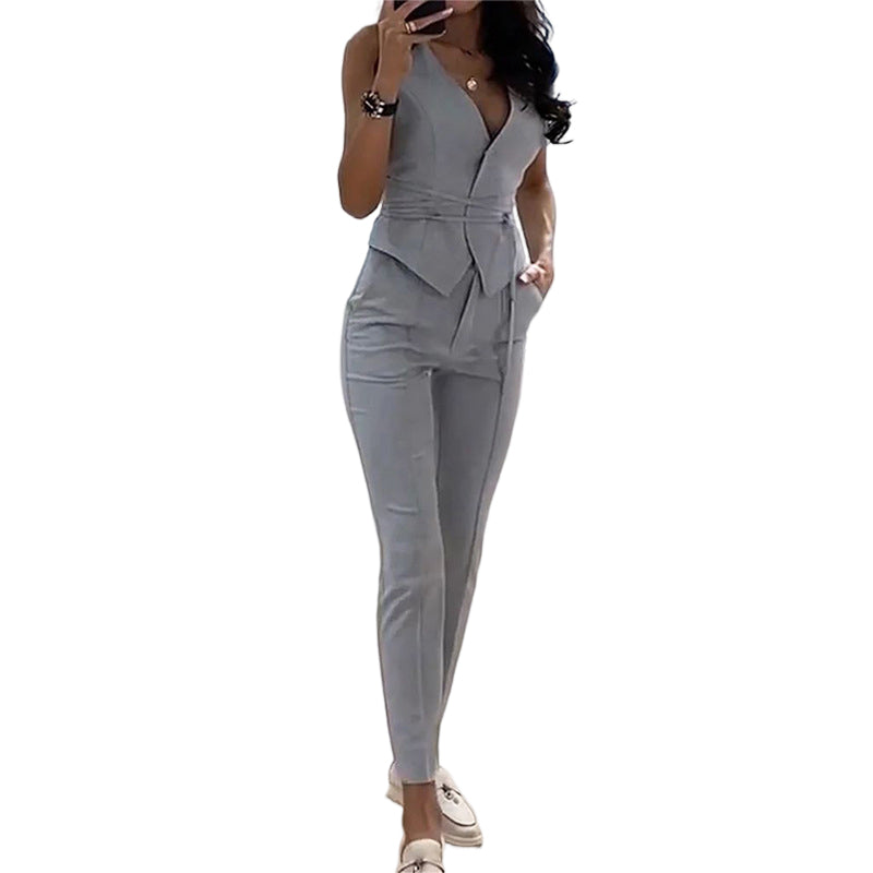 Garnet™ | Glamorous vest & pants set