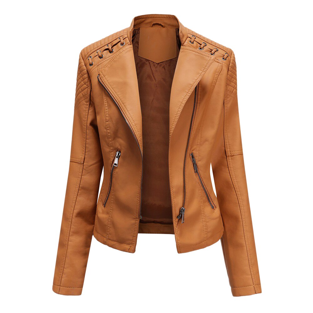 SvelteStyle™ | Slim Leather Jackets For Women